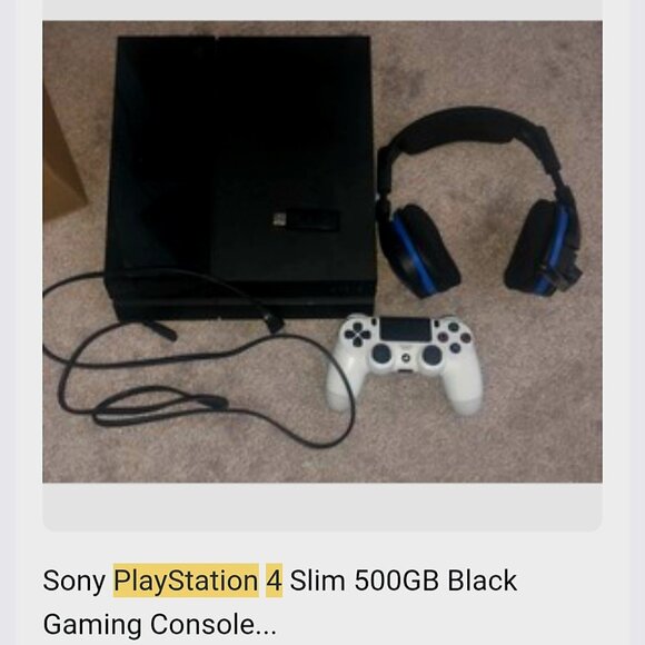 Sony Playstation 4 Console 500 GB - Picture 3 of 4